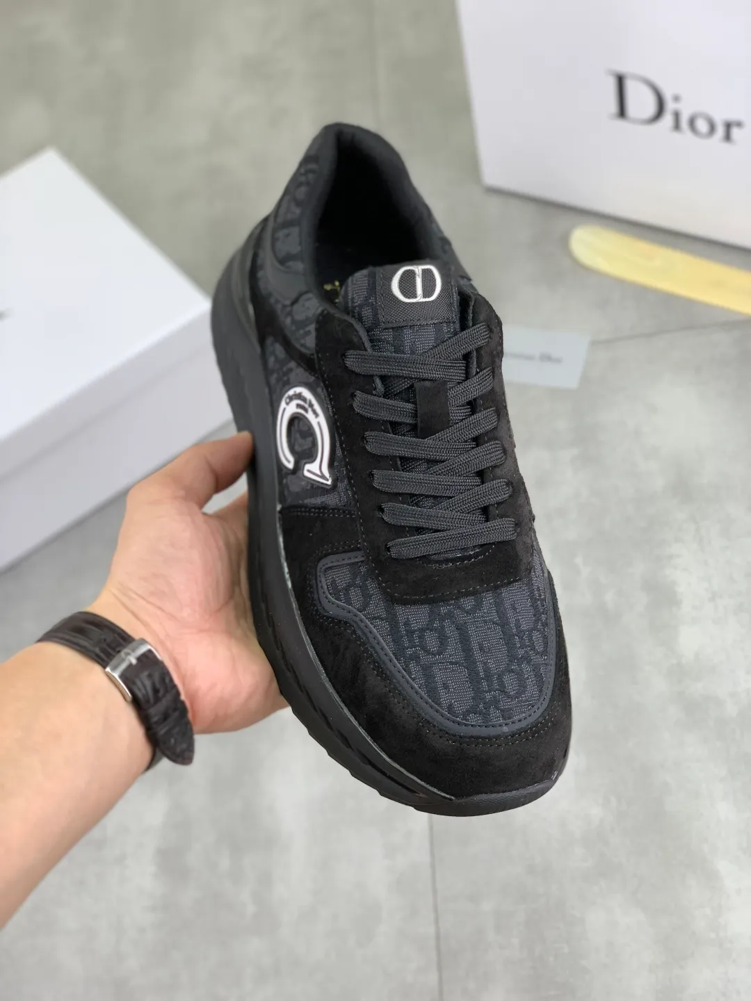 Men's Men's Shoes💰P440💰[New Style]🆘[Dior] 2025 Dior Original Lace-up Low-top Men's Shoes Classic casual shoes 🔥This model is the official classic model, with high quality and made by famous original designers. It is made of high-quality cowhide with original materials➕comfortable and breathable mesh lining➕pigskin insole. The perfect last shape and generous and fashionable design have attracted many consumers and are suitable for drivers to drive🚗. What you want is the highest quality in the market. Color: multi-color. Code number: 38--44 (45 customized)